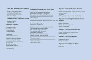 Repair order reports list